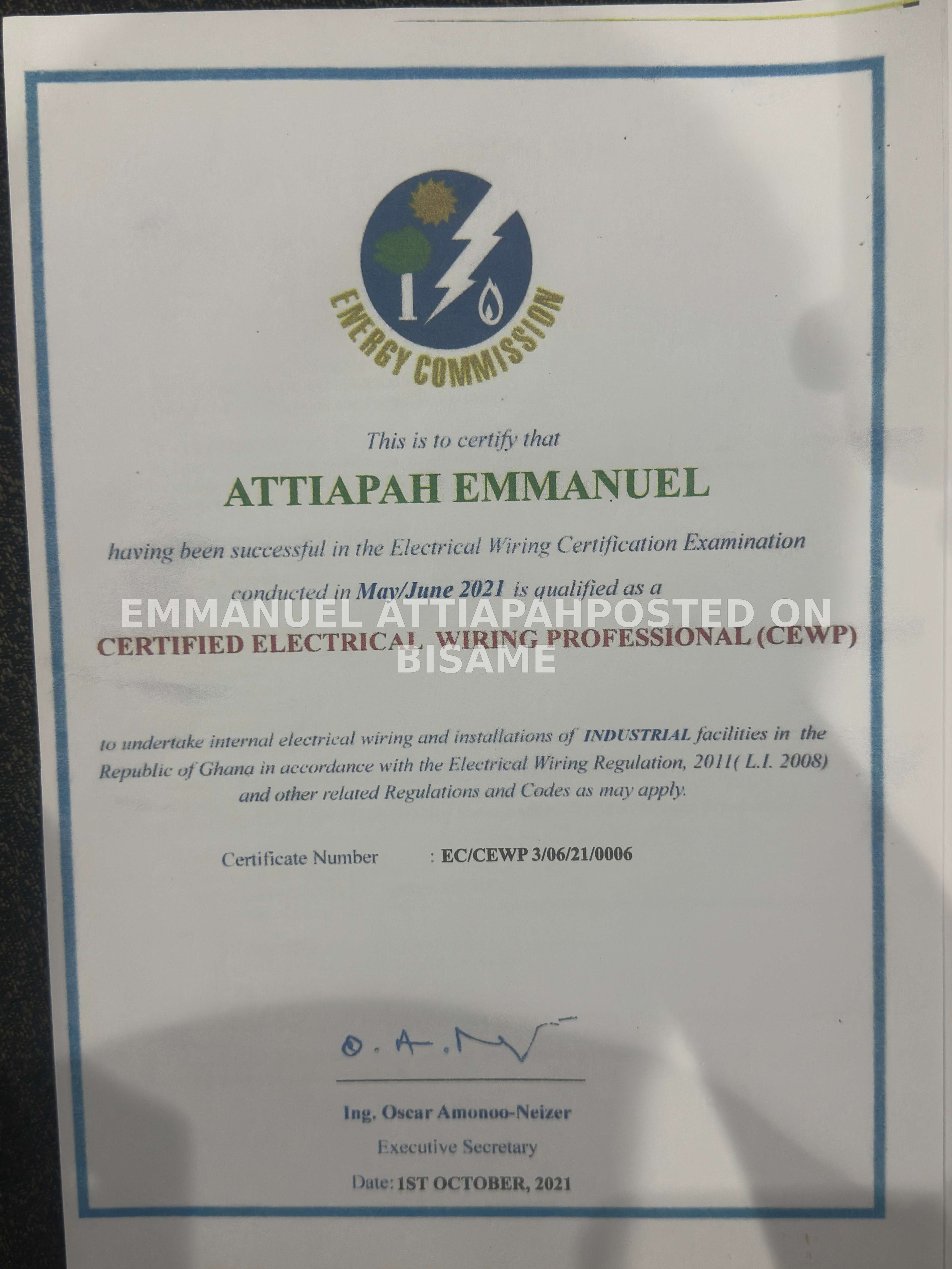 Electrical Technician 
