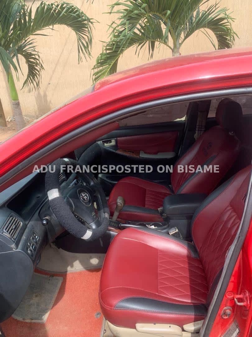 Toyota Corolla, 2005, Ghanaian Used, Red 