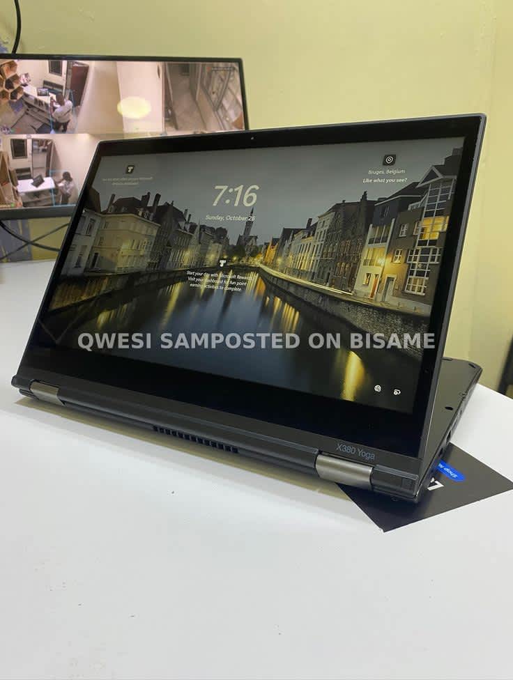 Lenovo Thinkpad X380 Yoga, 128GB, 8GB Ram, Black 