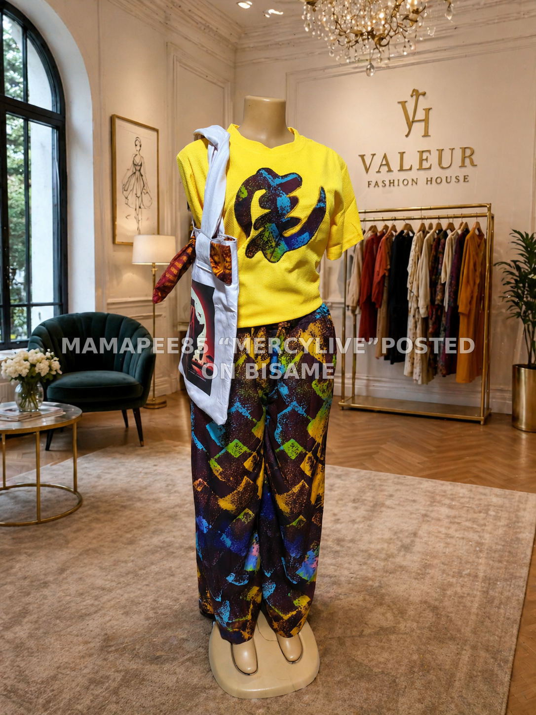 Ankara pants and top
