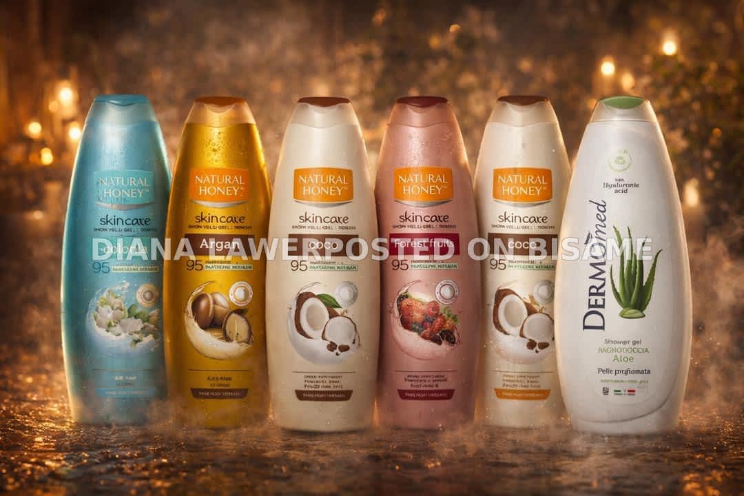 Skincare shower gel