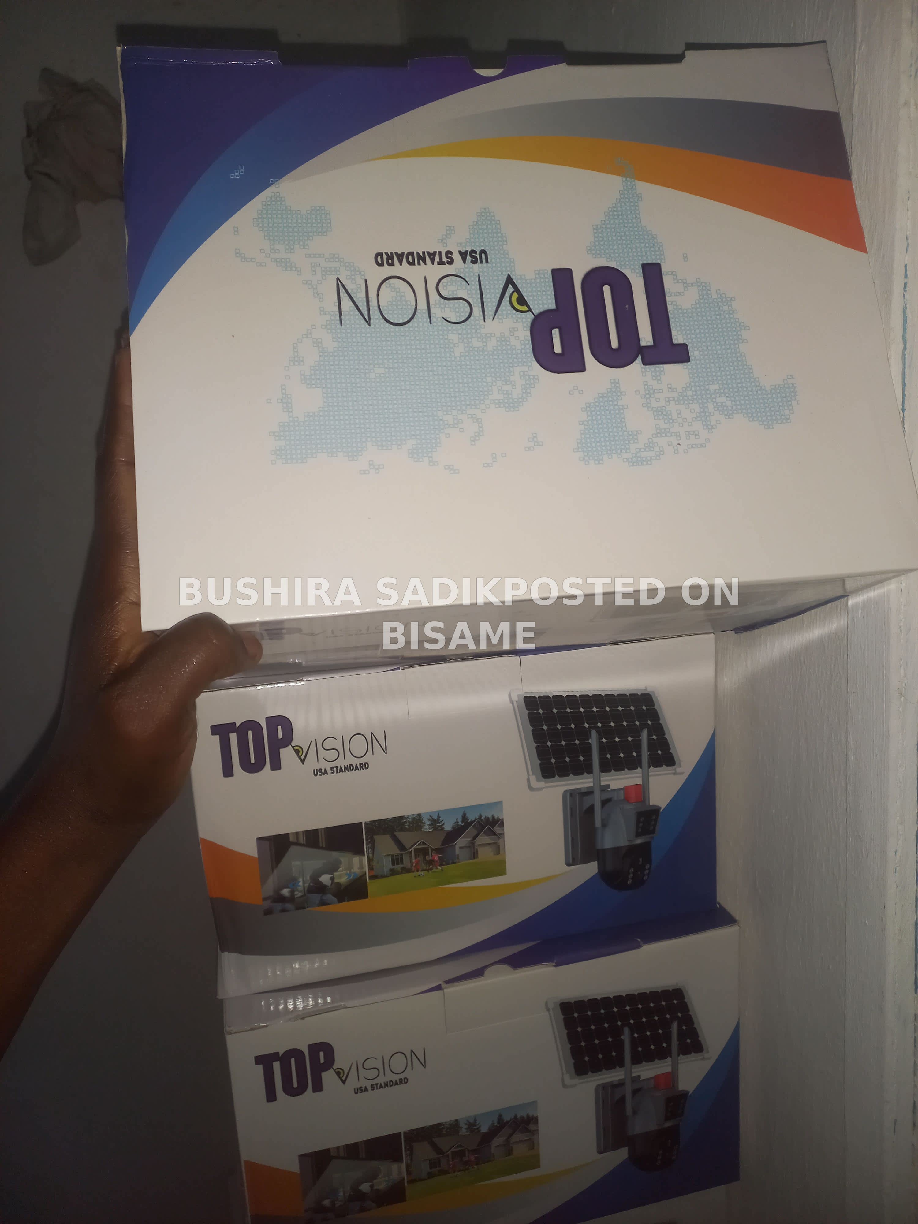 TopVision Solar-Powered Security Camera Kits