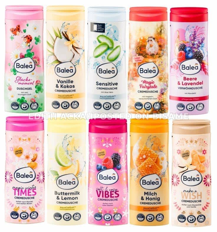 Balea Shower Gel and Deodorant Spray