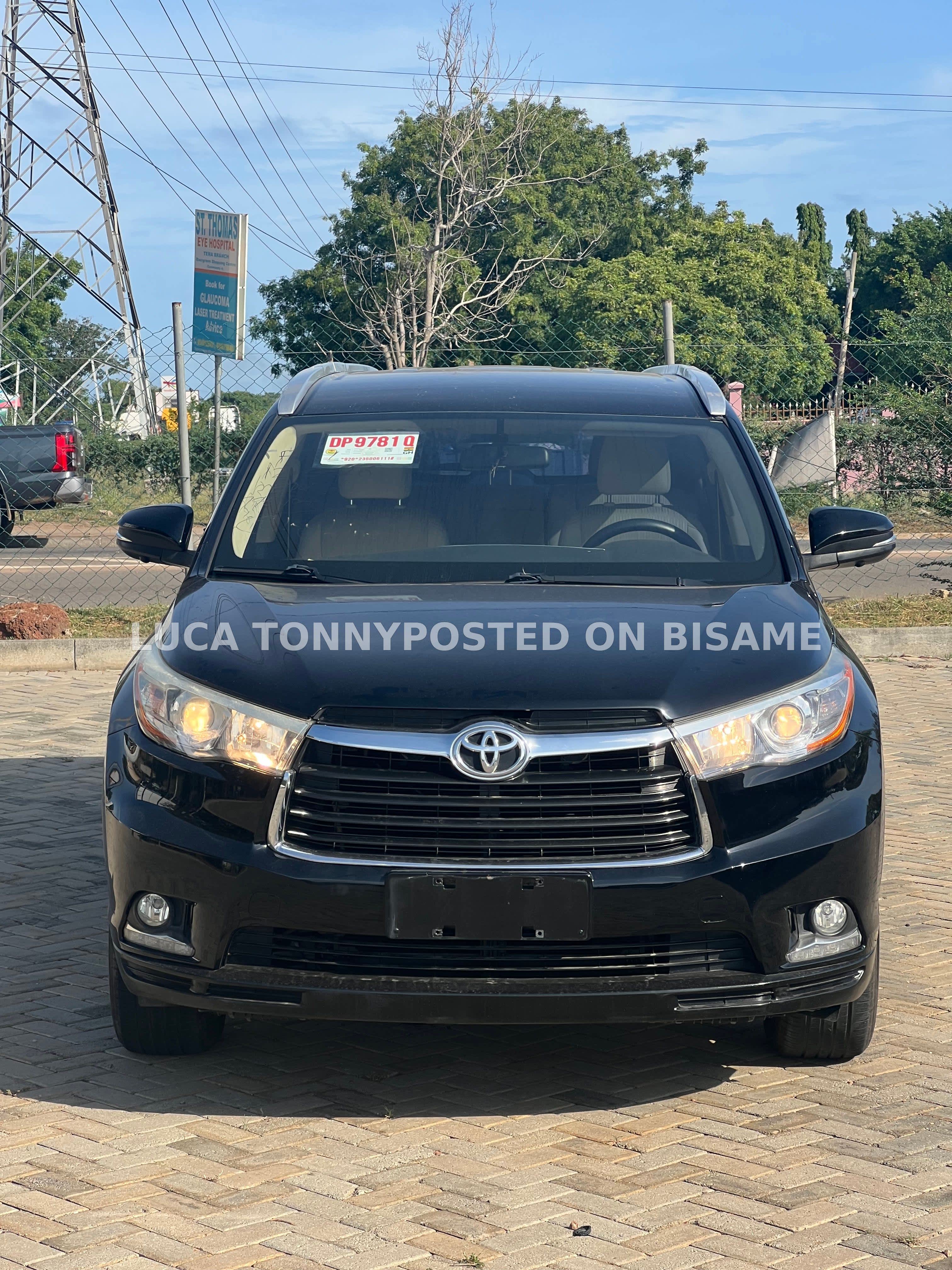 Toyota Highlander, 2015, Foreign Used, Black 