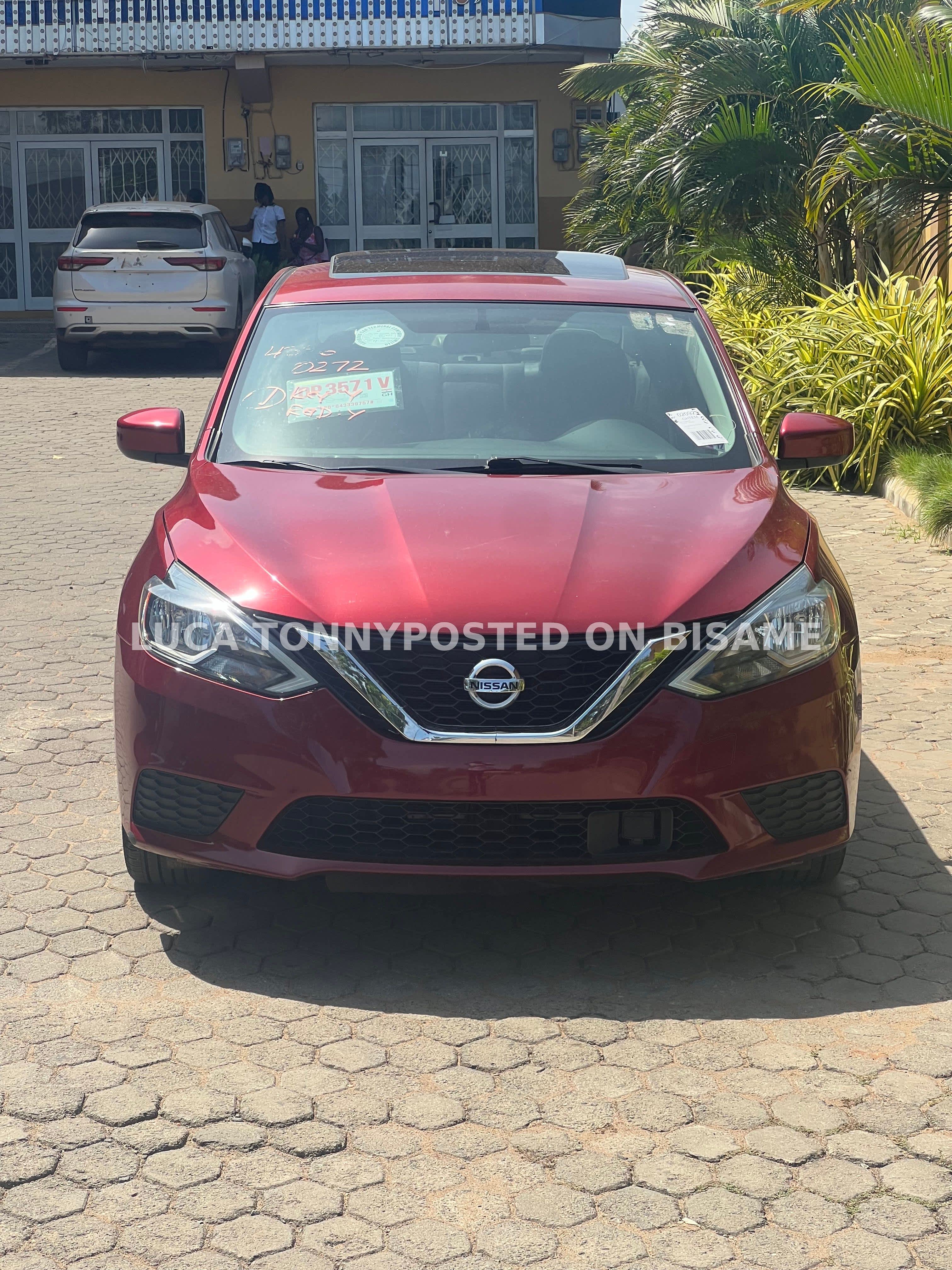 Nissan Sentra, 2018, Foreign Used, Red