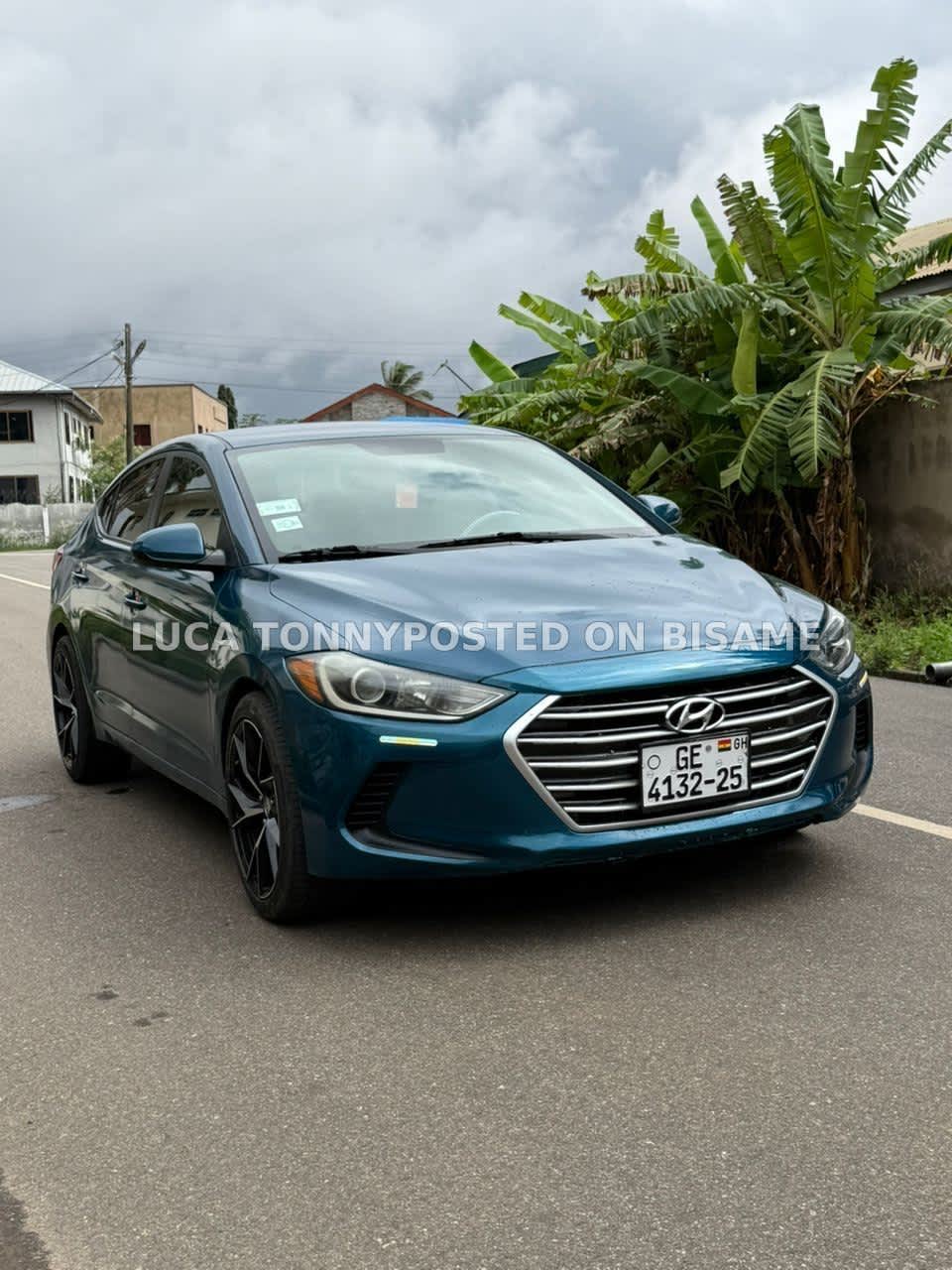 Hyundai Elantra 2017, Ghanaian Used, Blue