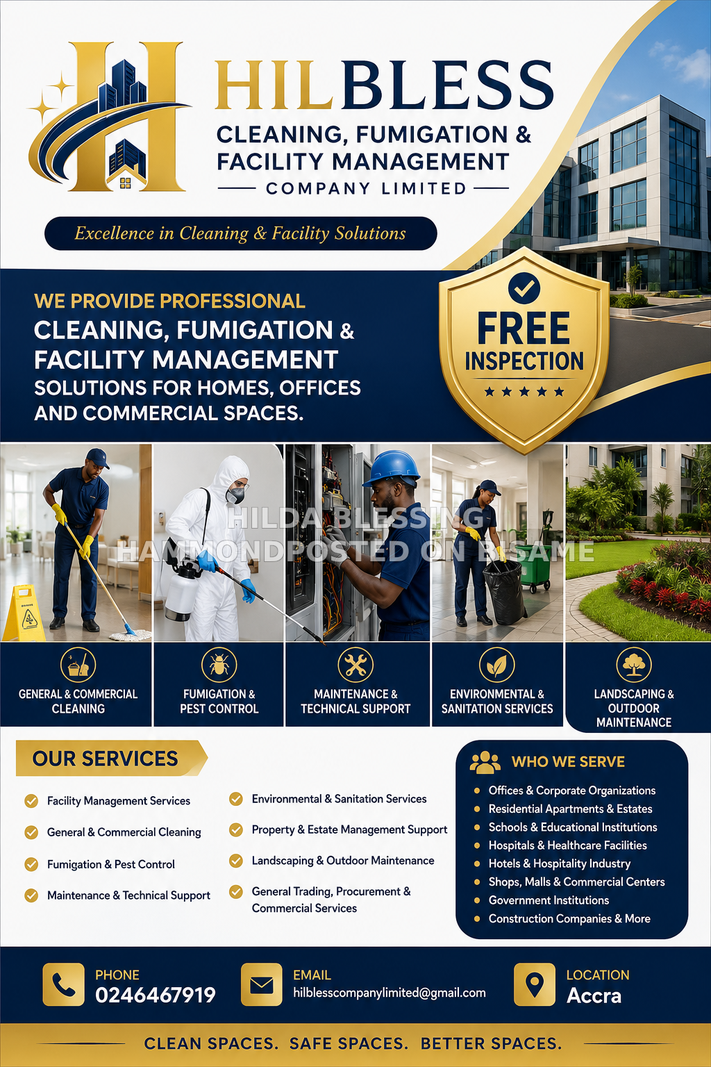 HilBless Cleaning, Fumigation & Facility Management Company Limited