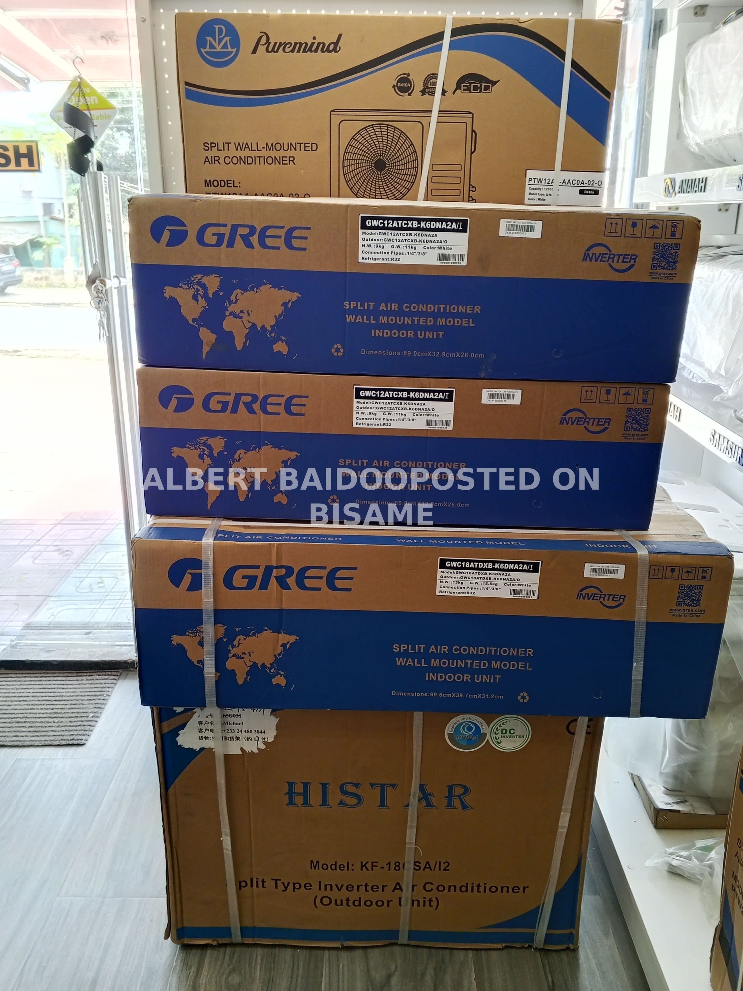 GREE Split Air Conditioners FOR SALE