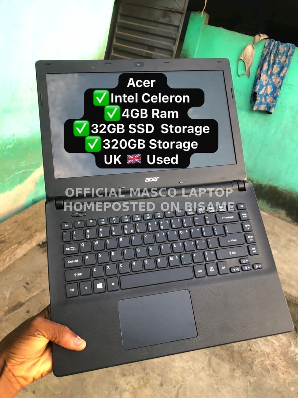Acer, 320GB, 4GB Ram, Black