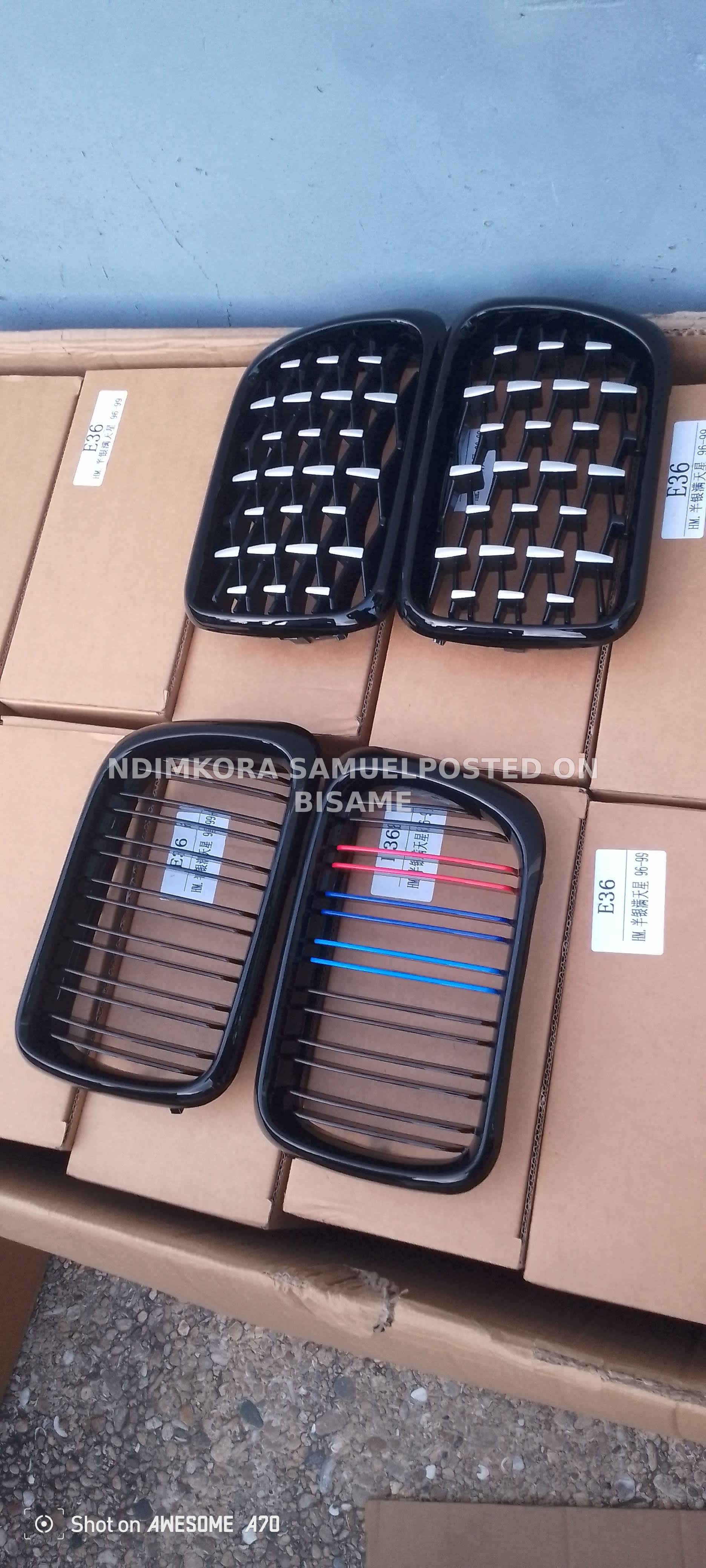 Bmw front shells