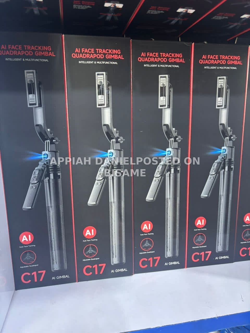 C17 AI Face Tracking Quadrapod Gimbal