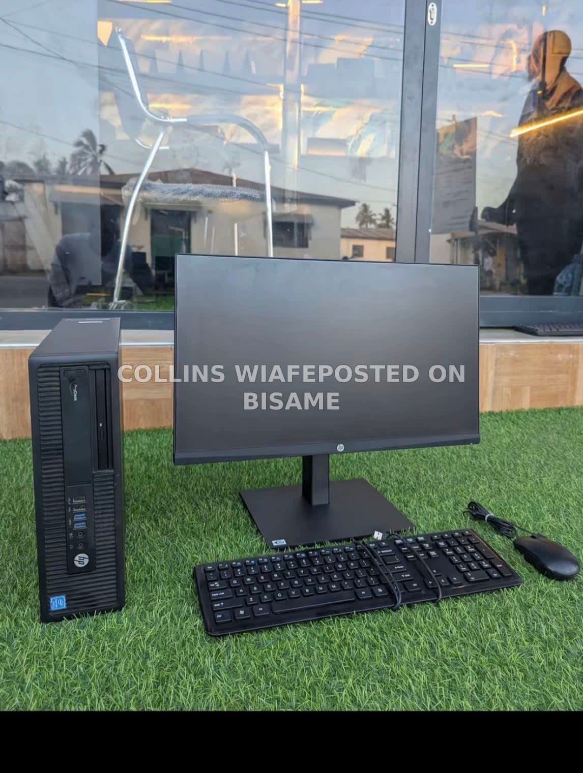 HP Desktop Computer, 256GB, 8GB Ram, Black