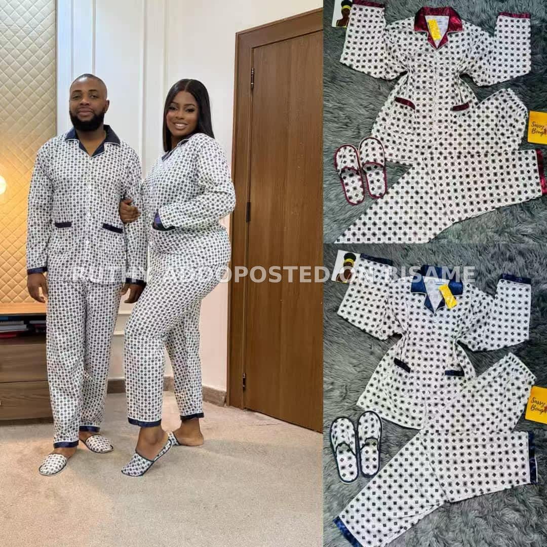 Unisex Adults Pajamas