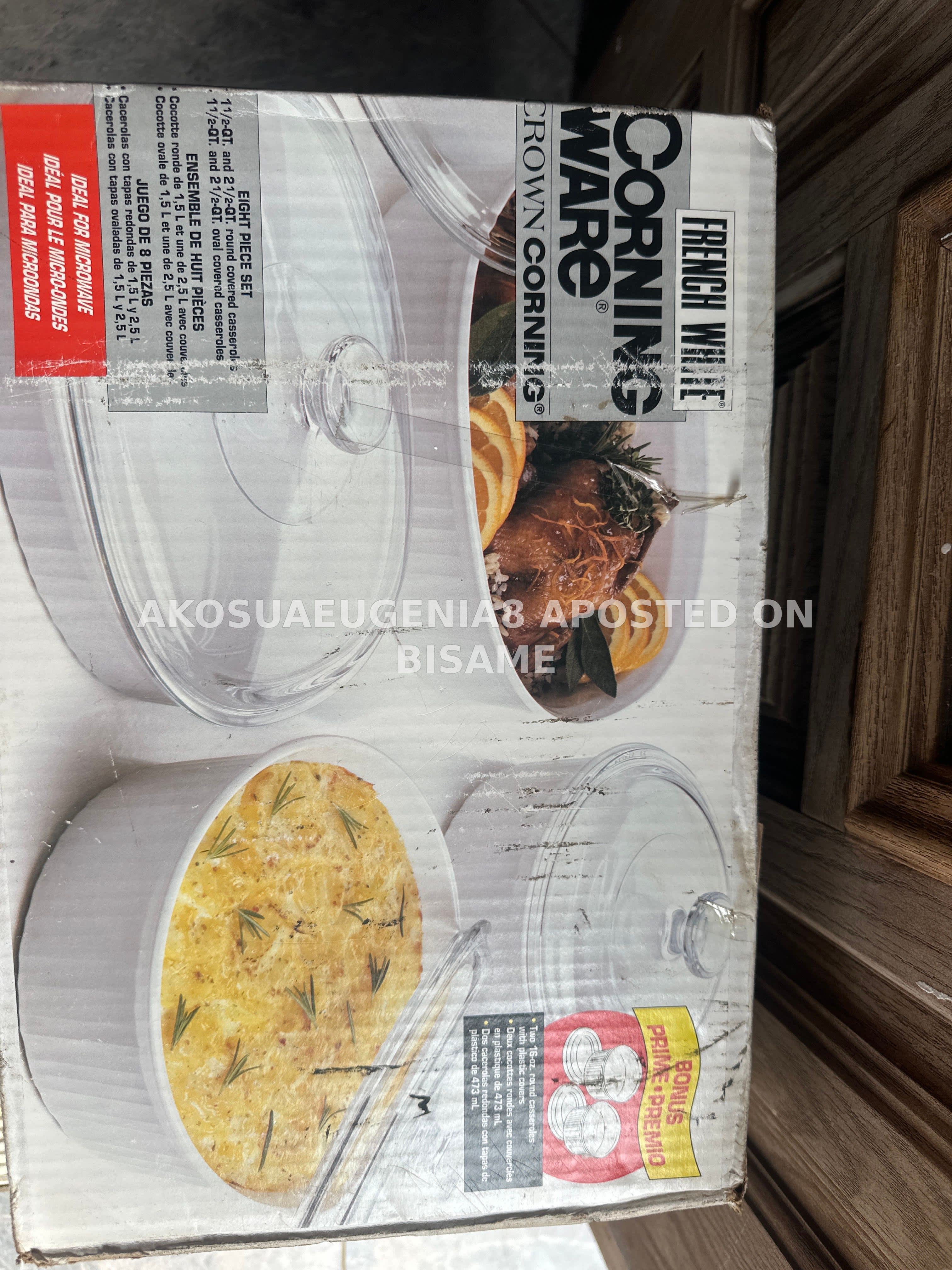 12pcs Corningware set