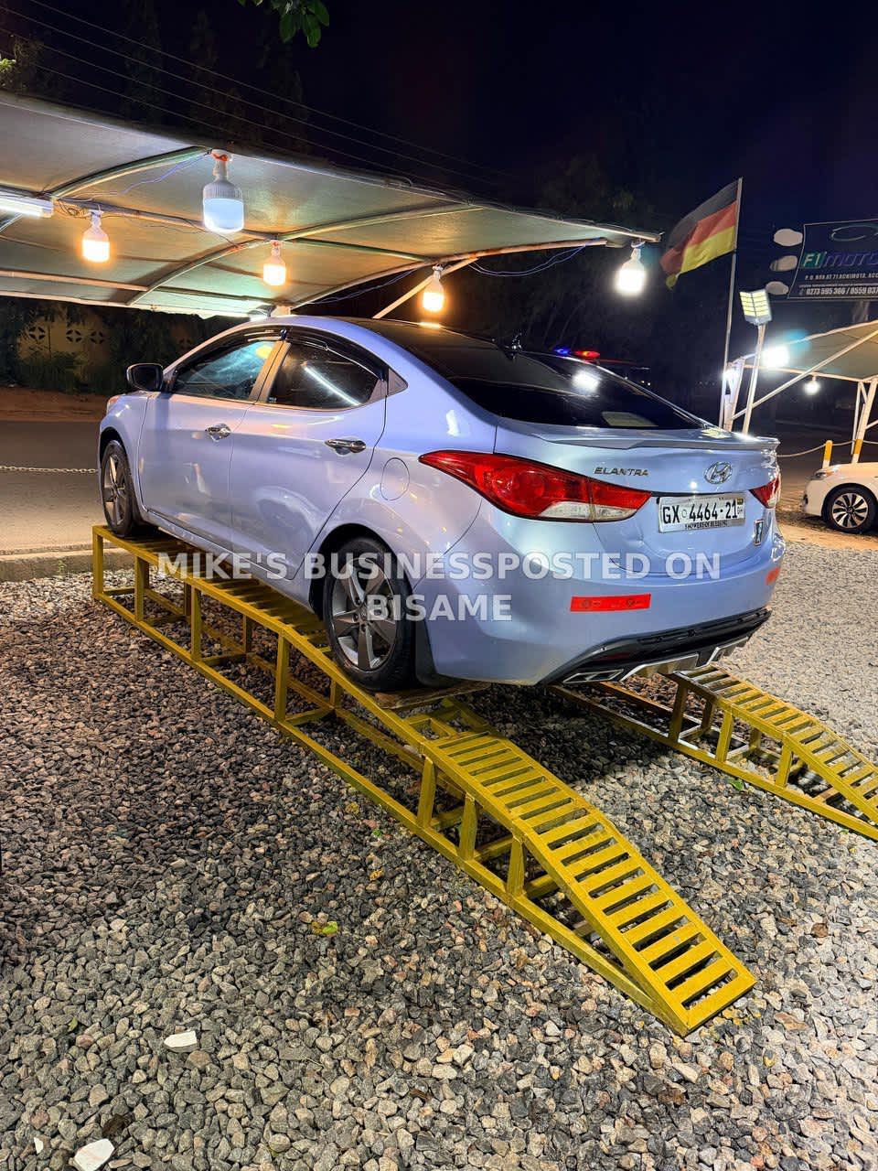 Hyundai Elantra, 2014, Ghanaian Used, Blue 