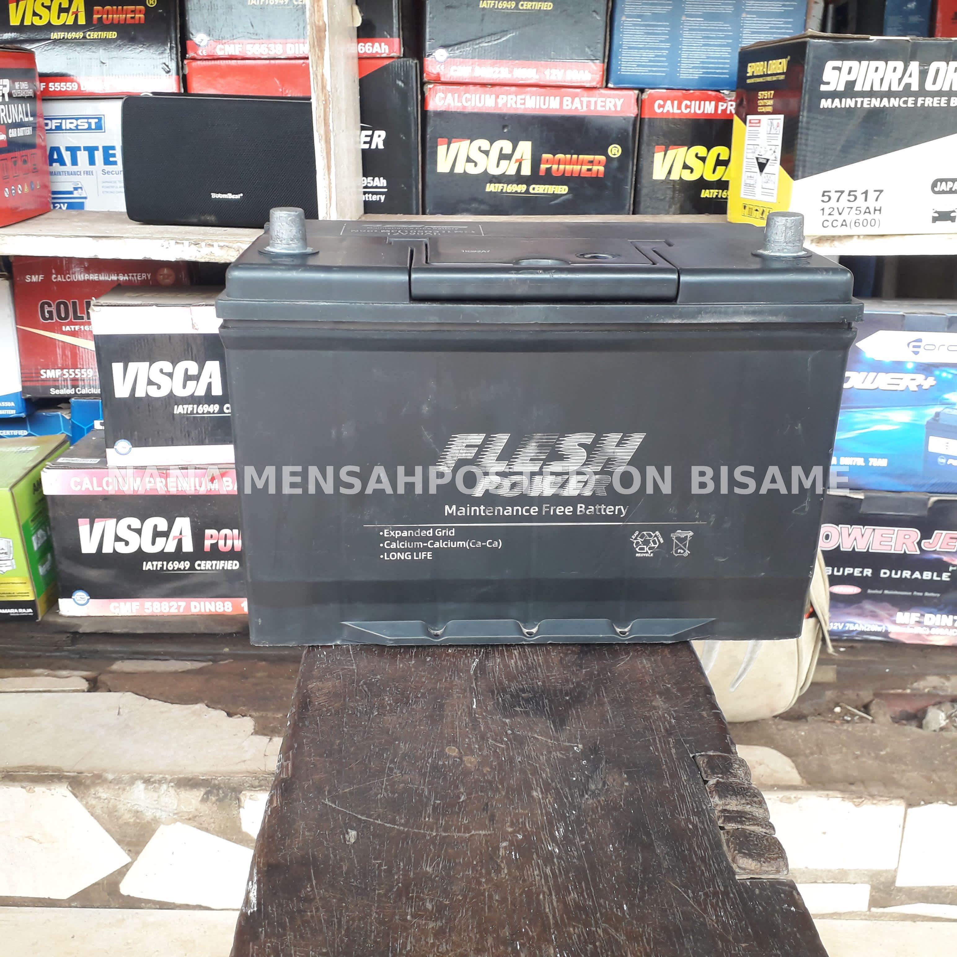 17 Plate Car Battery - Home Used