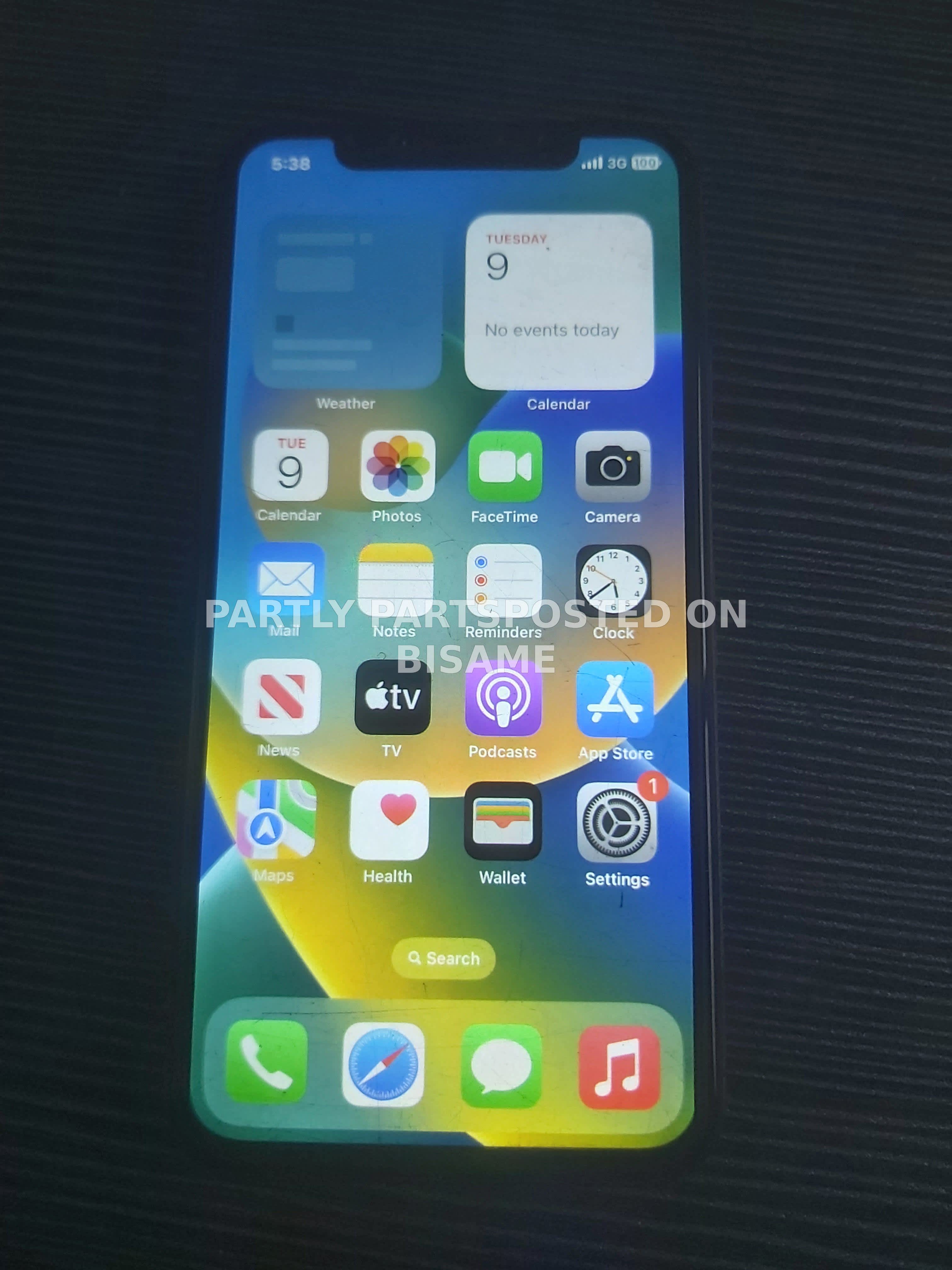 iPhone X 64GB 3GB Ram Used Gray