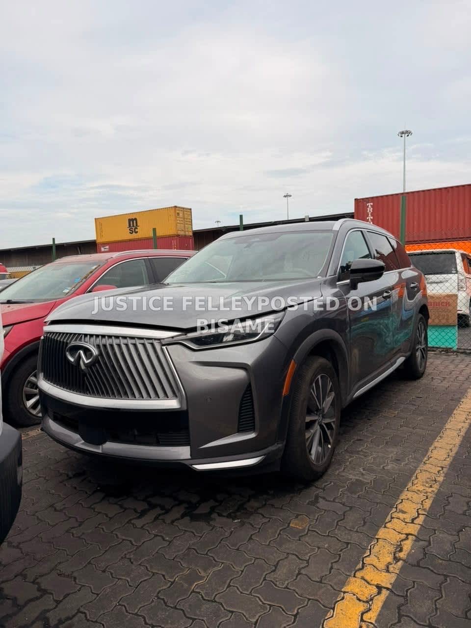 Infiniti QX60, 2025, Foreign Used, Gray 