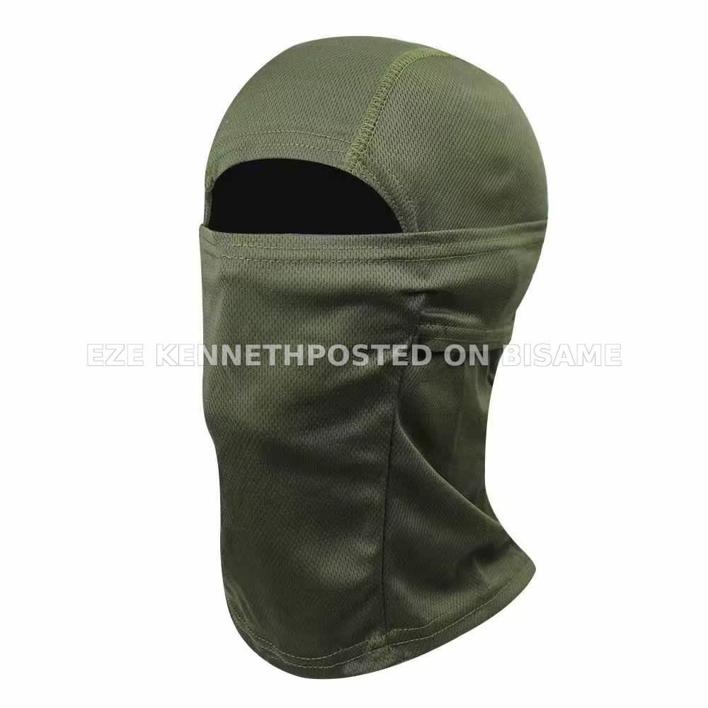 Ski face mask green