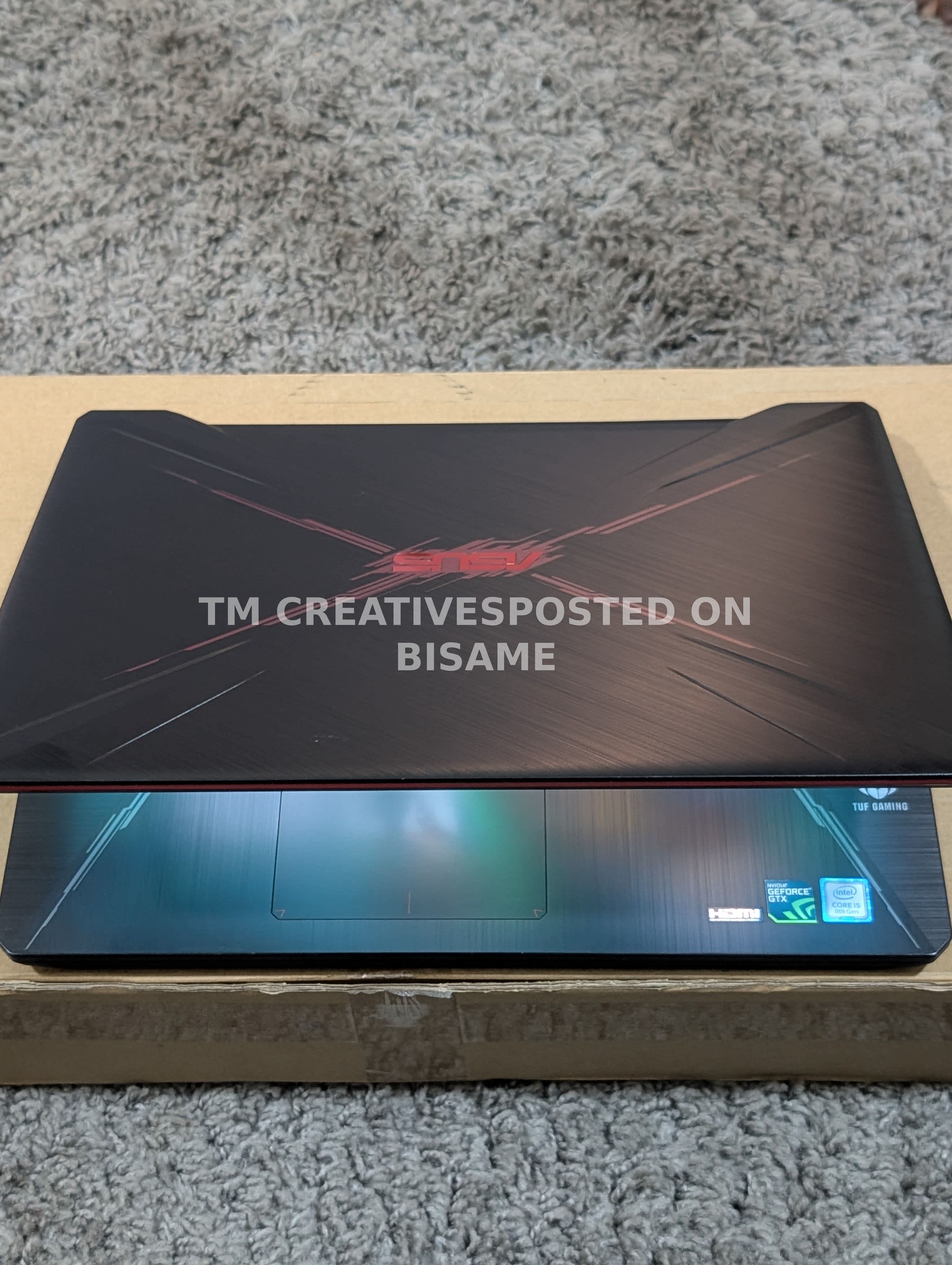 🔥 ASUS TUF FX505GE 750GB 16GB Ram Used Black 