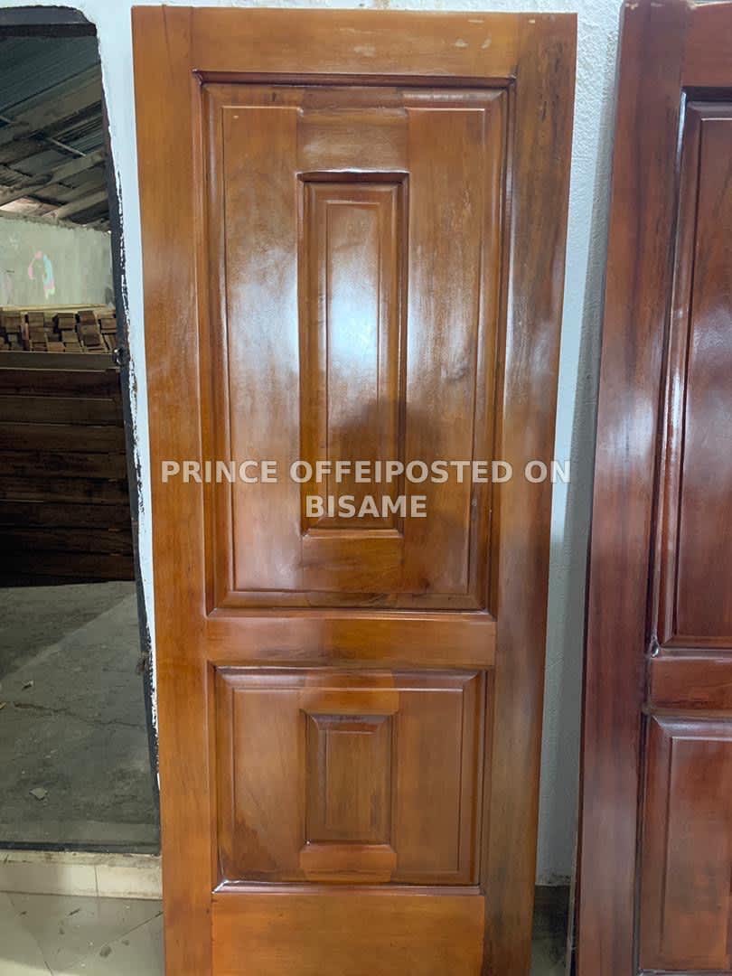 Ghana Made Polished Wooden Door