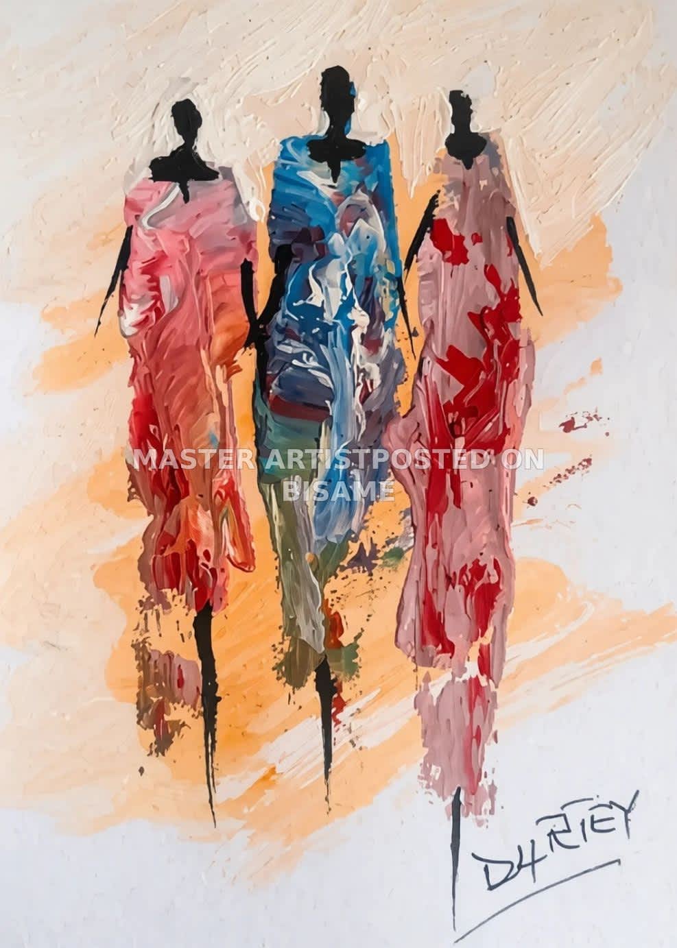 Post Card Size Painting For Sale