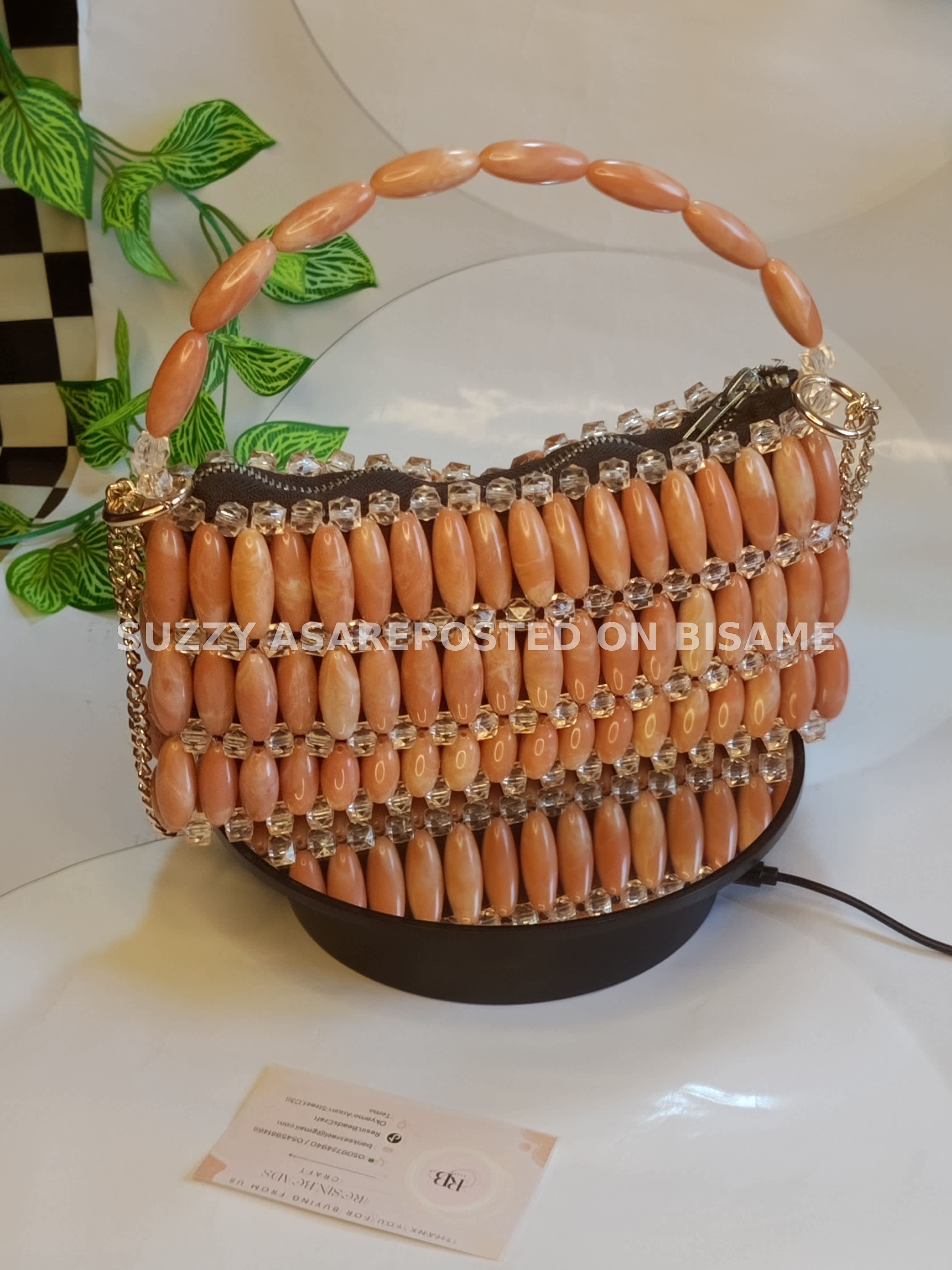 Beaded Clutch Bag