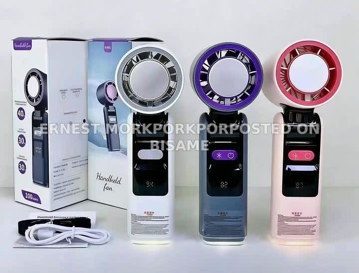 AC Rechargeable Hand Fan