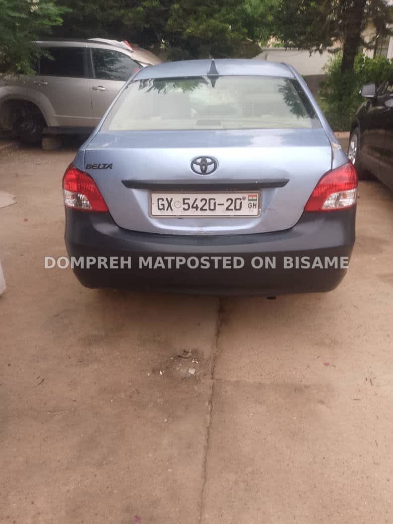 Toyota Belta 2008 Ghanaian Used Blue