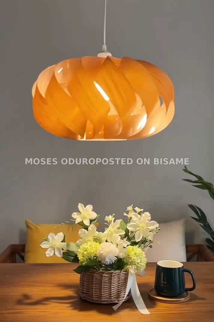 Wooden Craftwork Chandelier Lighting