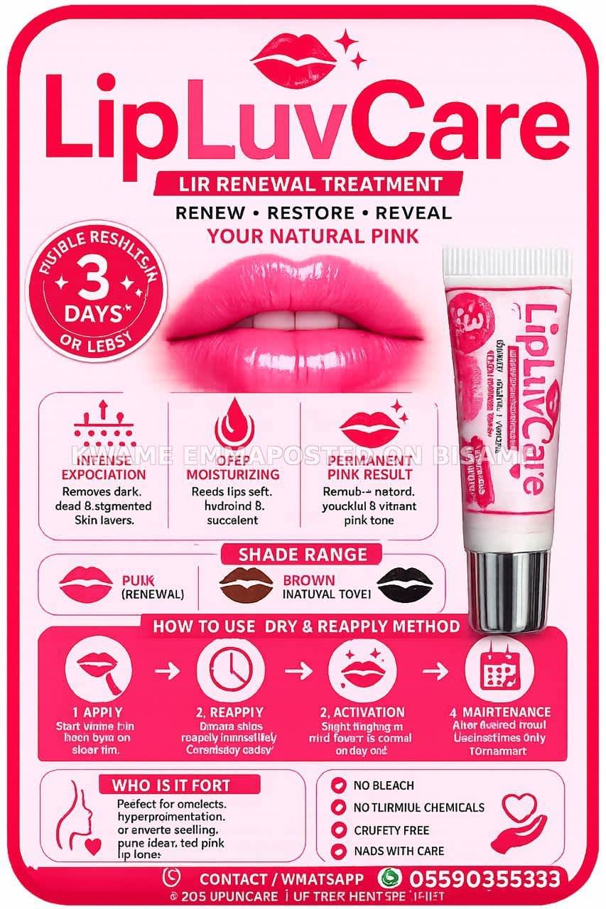Original instant pink lips cream