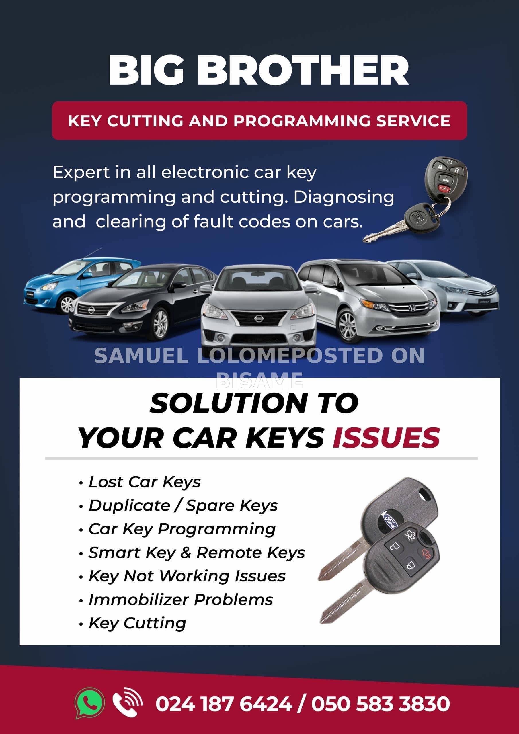key cutting and programming