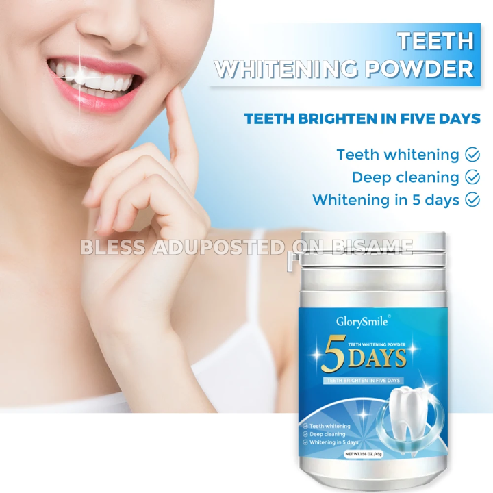 5 Days teeth whitening powder