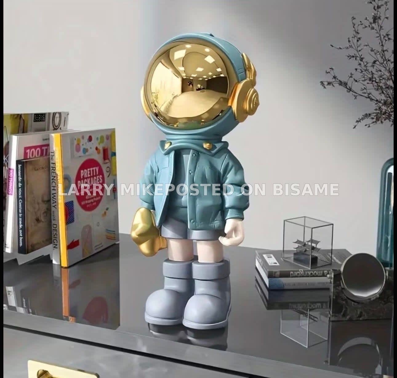 Blue Astronaut Ornament
