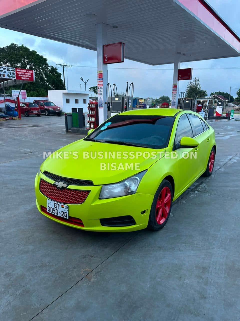 Chevrolet Cruze 2014 Ghanaian Used Green 