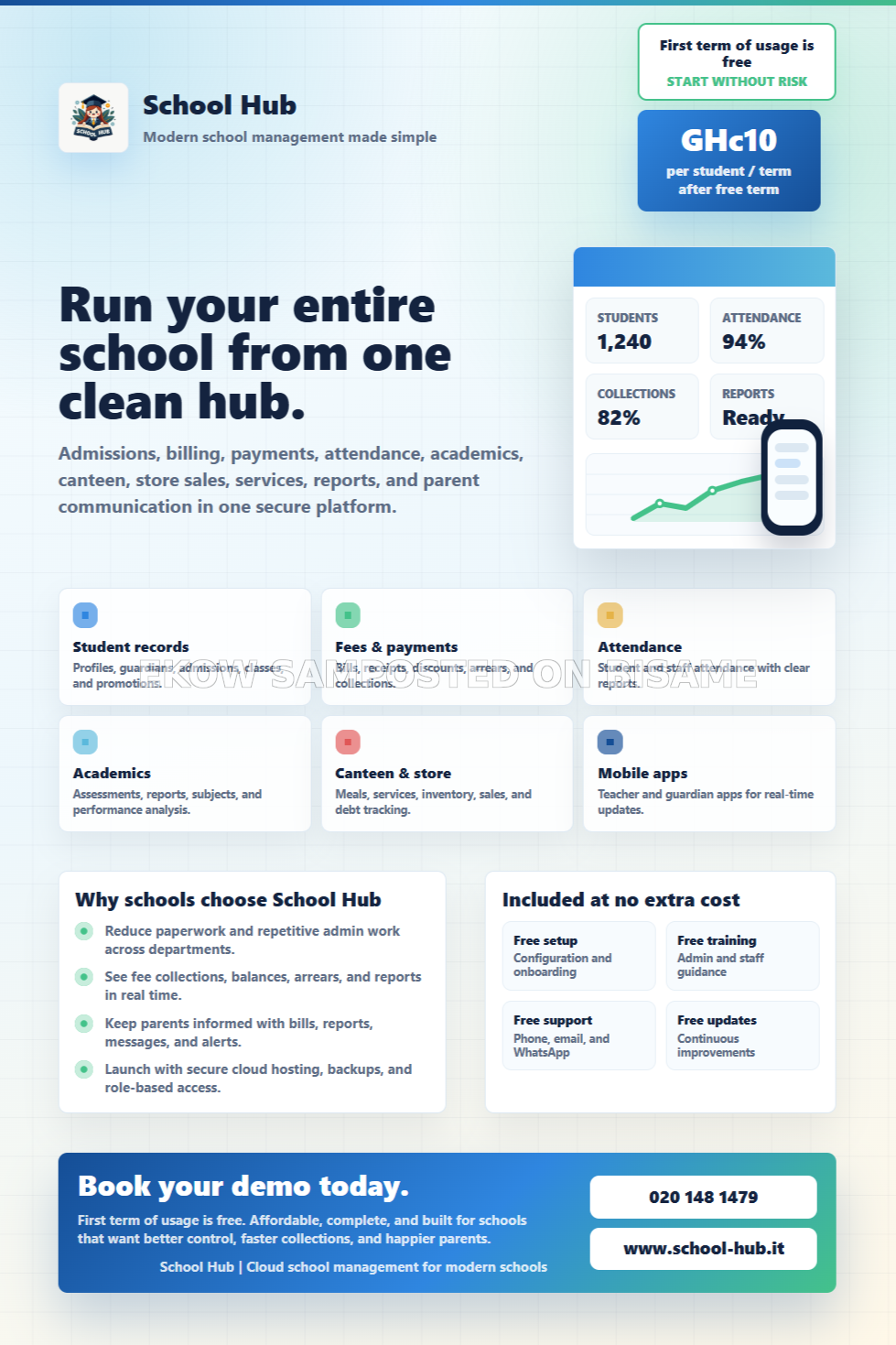 School Hub School Management System