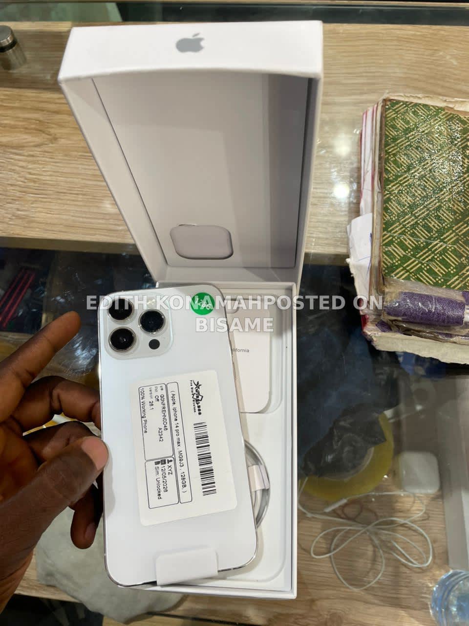 iPhone 14 Pro Max 128GB 6GB Ram White