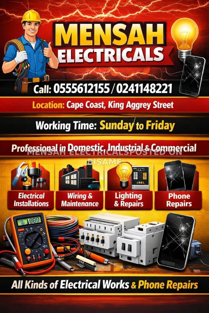 MENSAH ELECTRICALS AND PHONES