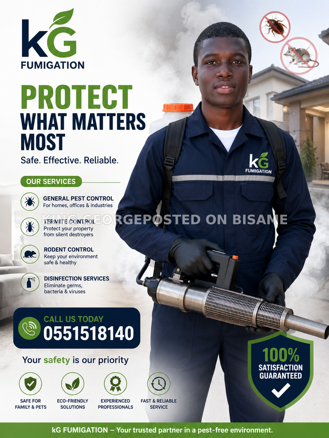 KG CLEANING AND FUMIGATION SERVICE