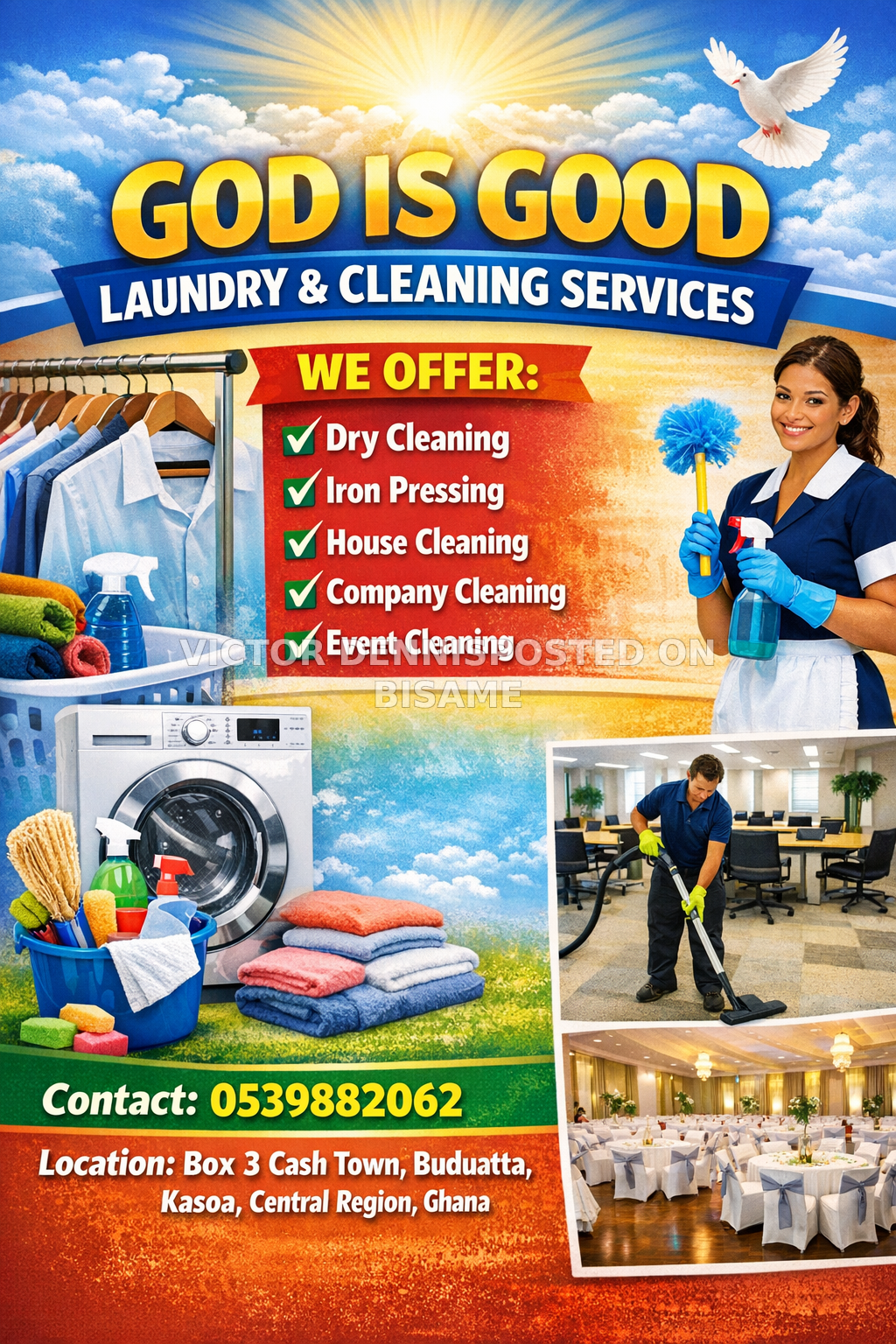 God is Good Laundry and Cleaning services