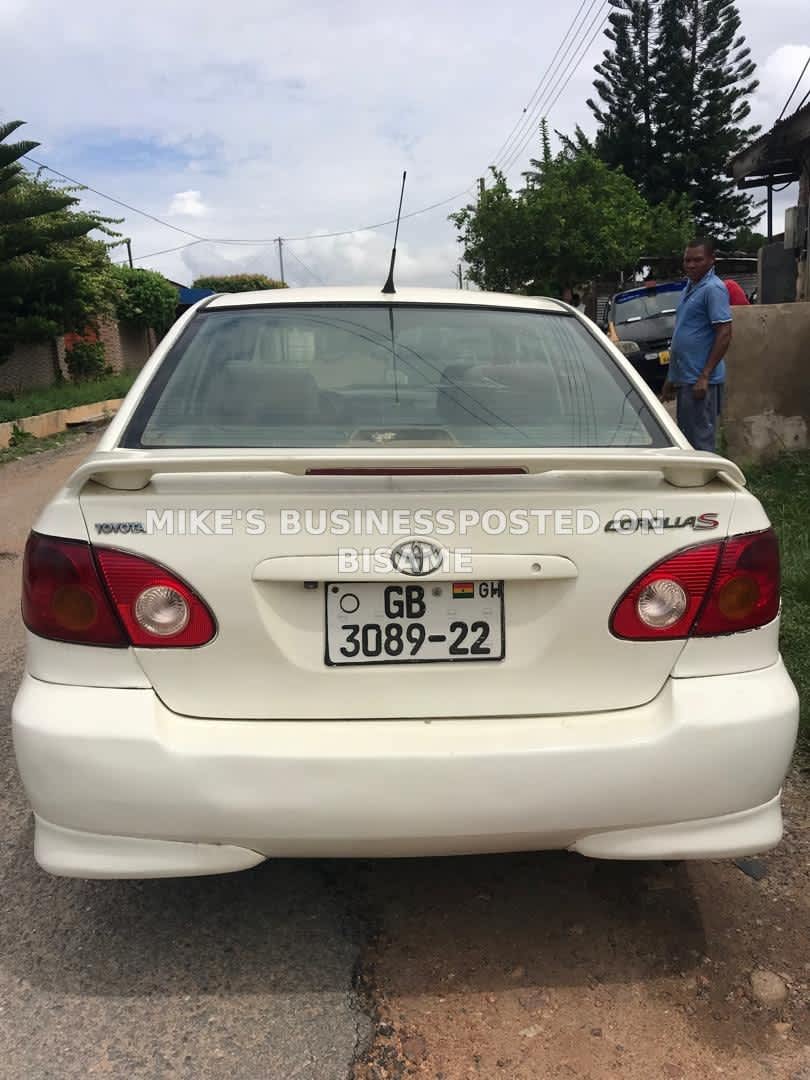 Toyota Corolla 2008 Ghanaian Used White 