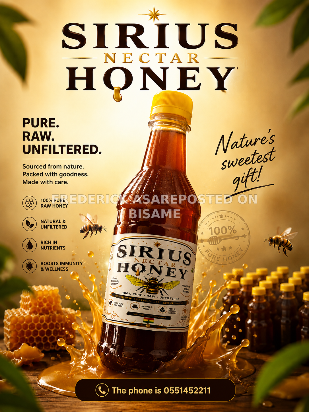 Sirius Nectar Honey