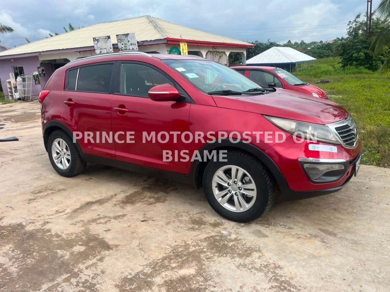 Kia Sportage 2013 Ghanaian Used Red