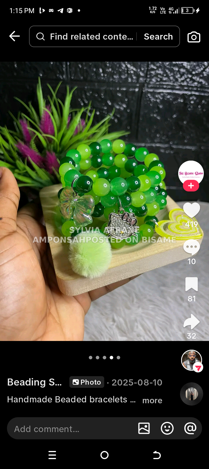 Charm bracelet