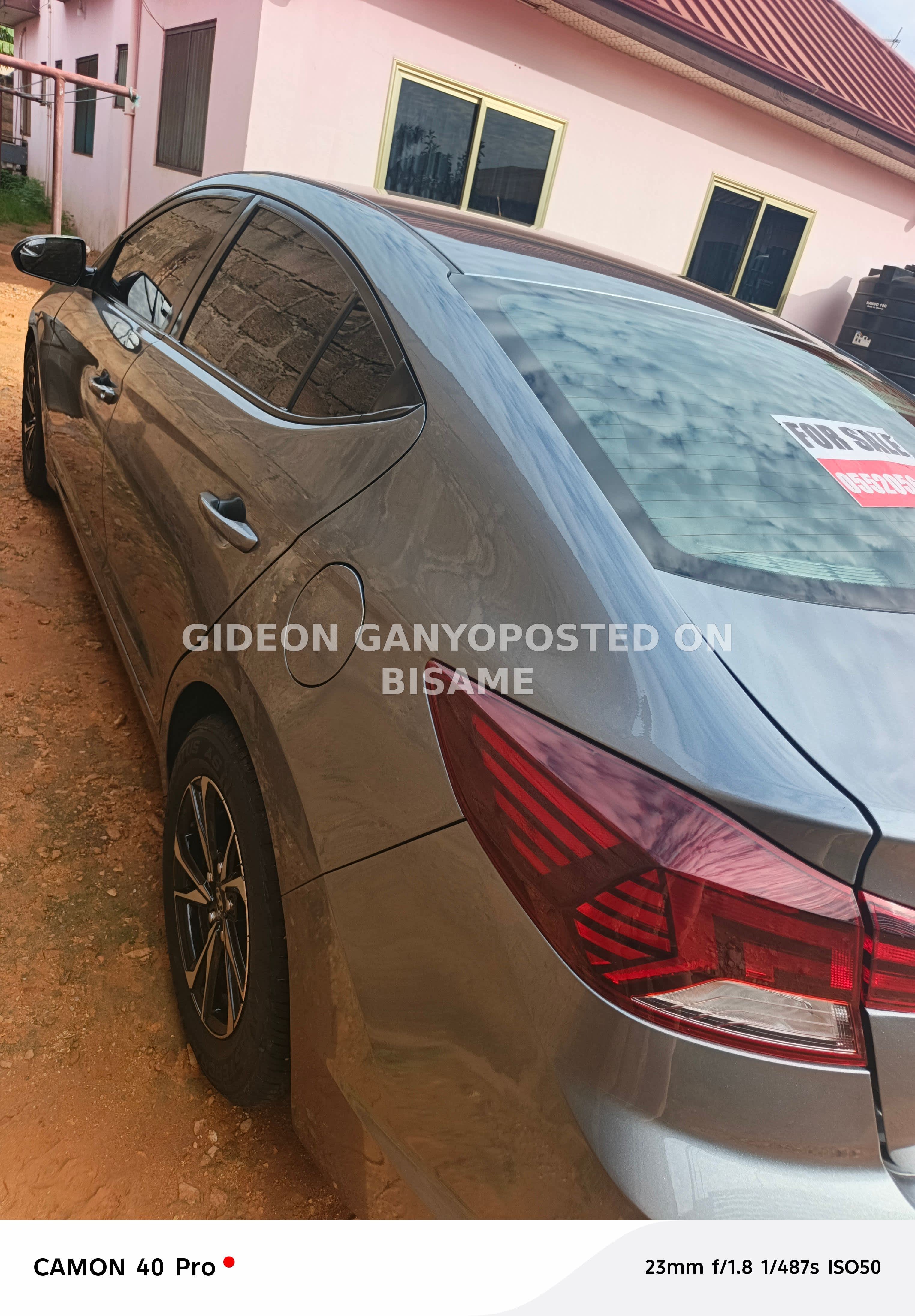 Hyundai Elantra 2019 Foreign Used Gray