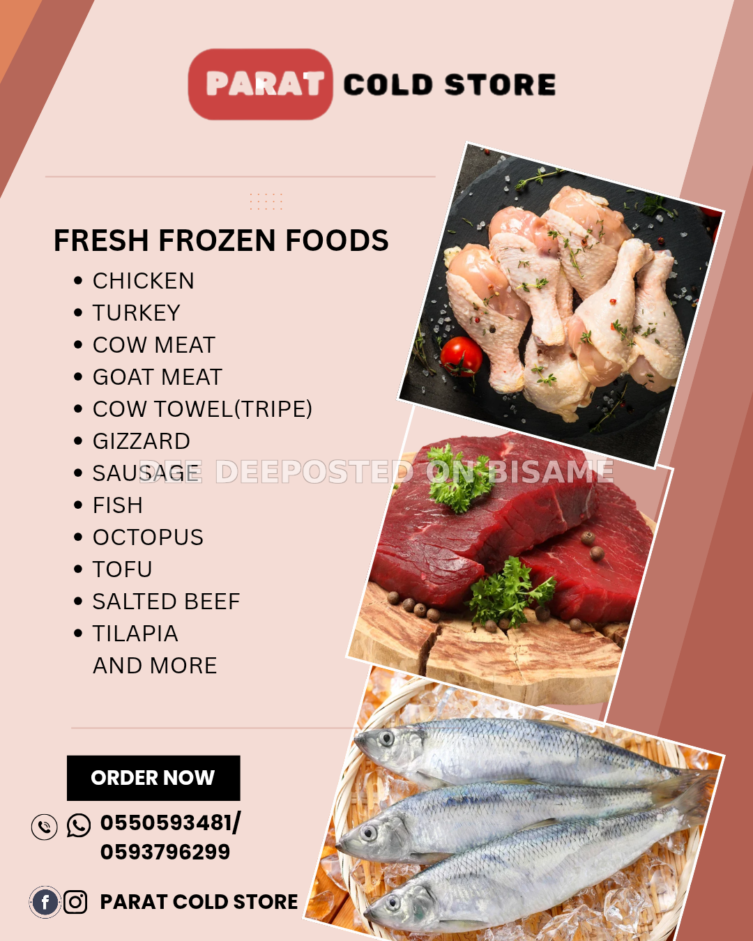 FROZEN FOODS Meat and Chicken 