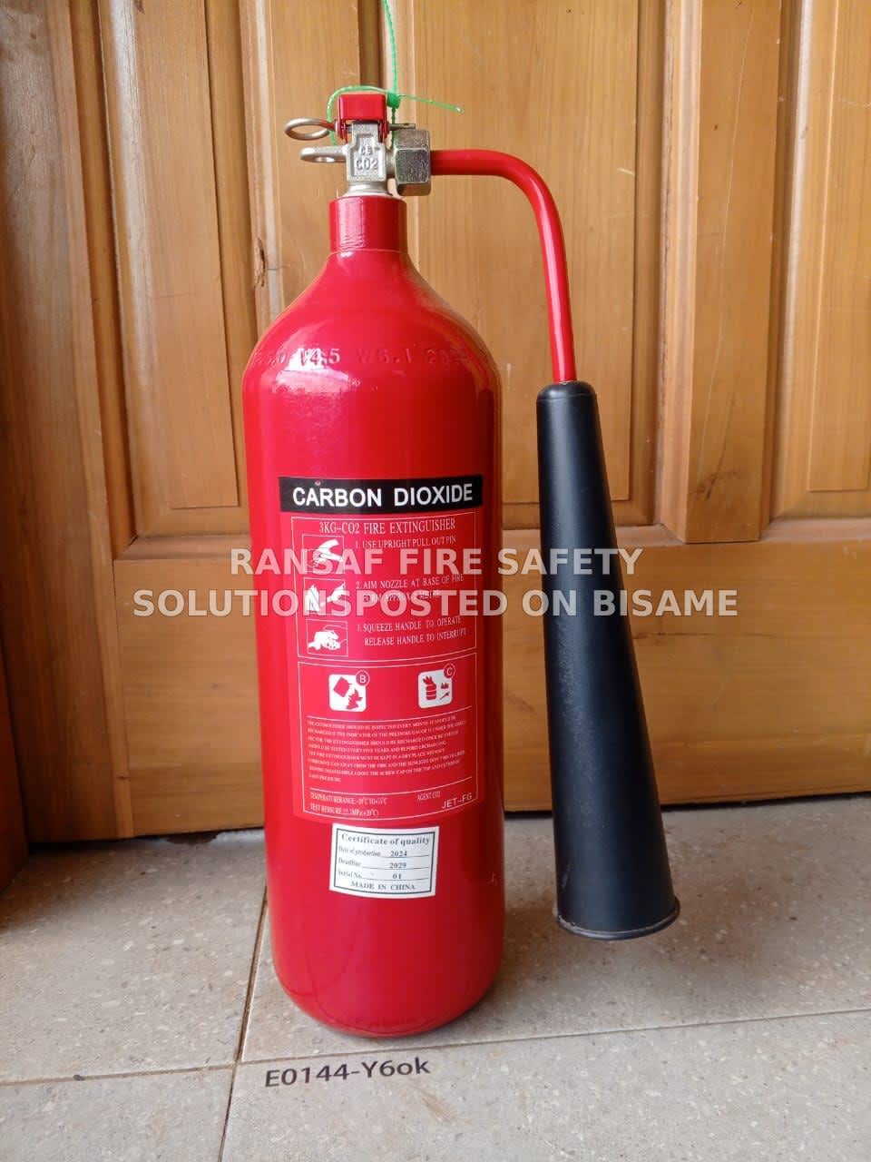 3kg Carbon Dioxide Fire Extinguisher