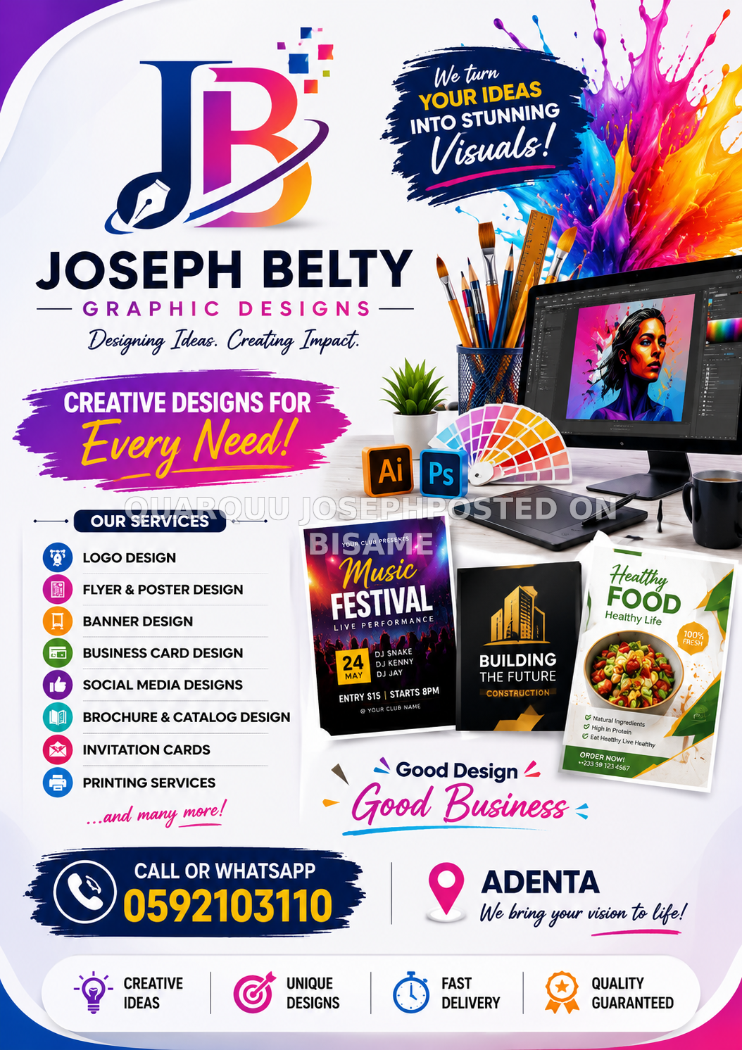 Joseph Belty Graphic Designs