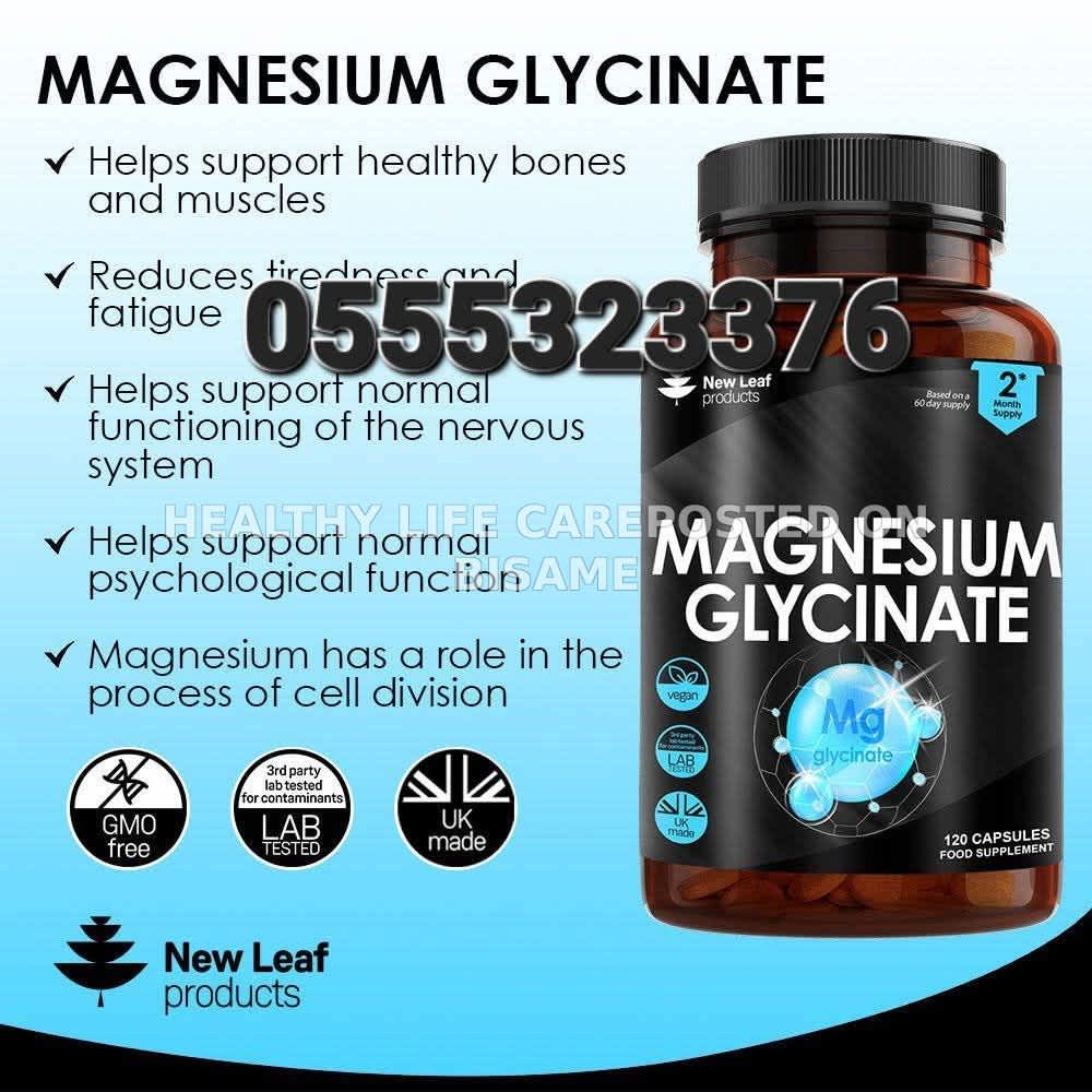 New Leaf Magnesium Glycinate Capsules 