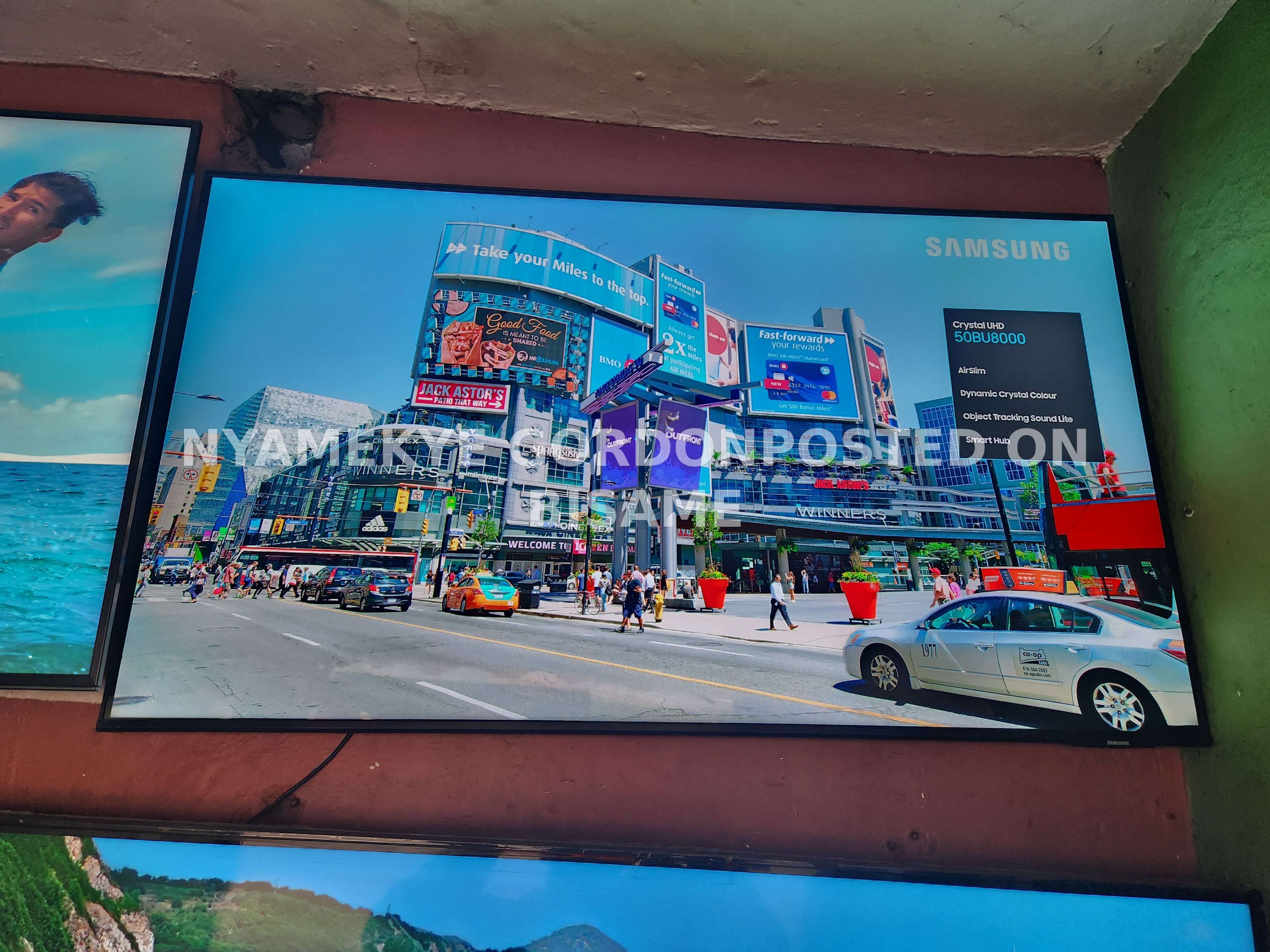 Samsung 50inch 50BU8000 Crystal UHD 4K TV Used